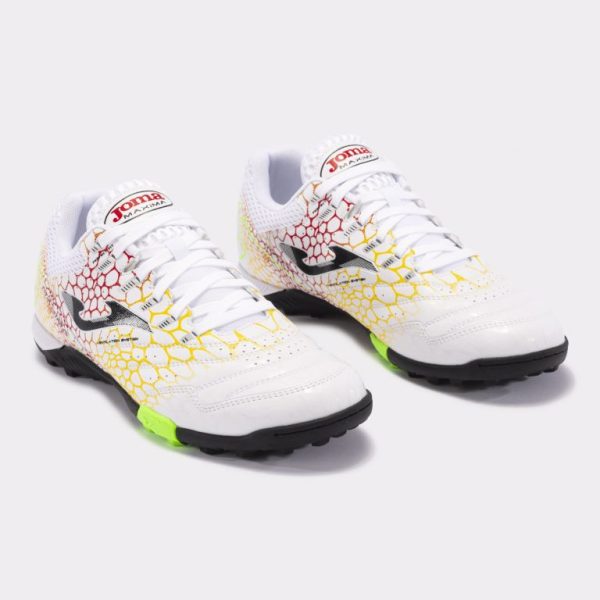 Joma Maxima White Yellow Turf - Image 2