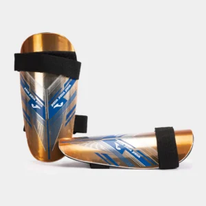 Defense Shin Guards Orange Royal – football shin guards product photo - Delivery: UAE, KSA, Qatar, Kuwait, Bahrain, Oman